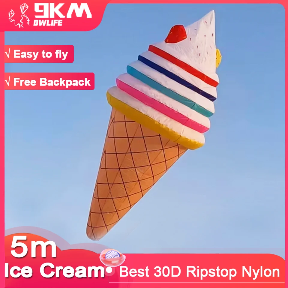 9 km 5m zmrzlina draka draka Line Pendant Pendant Soft Show Show pre draka pre draka festivalu 30D Ripstop Nylon Nylon Tkanina