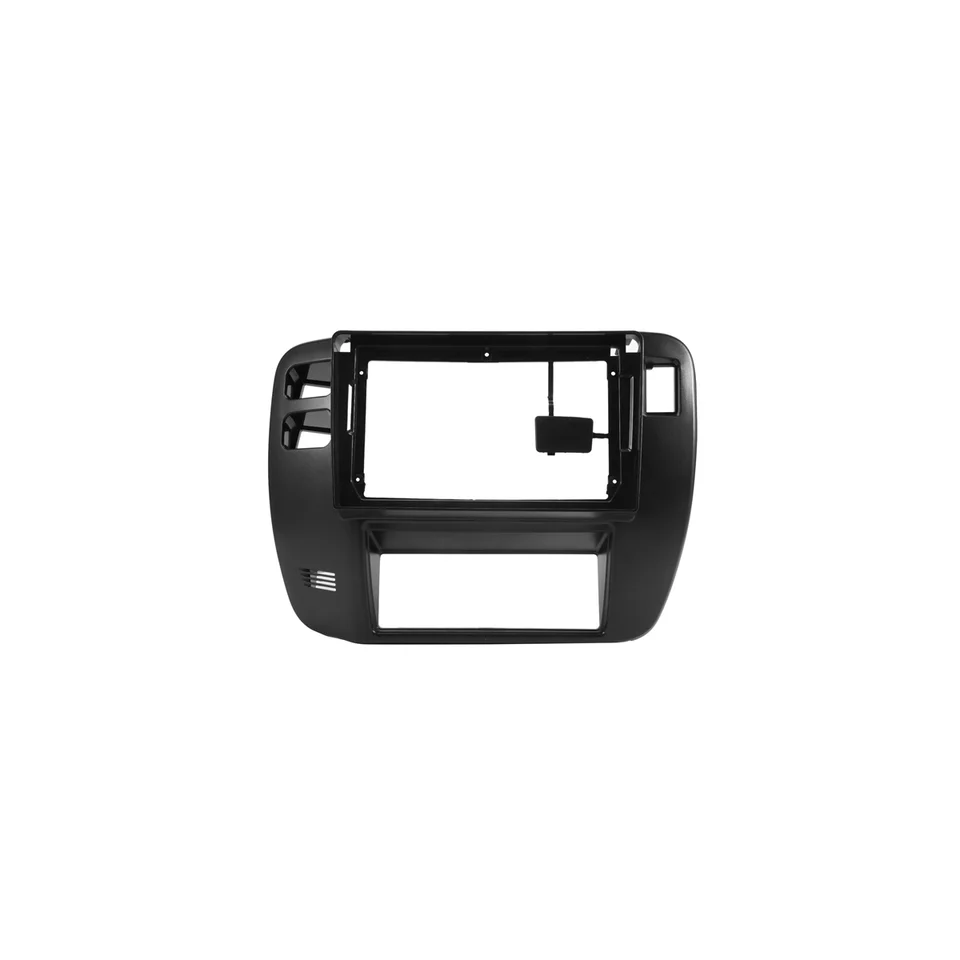 9-palcový rádiový fascia pre Nissan Patrol 1997-2005 Video Dash Panel Player Player Audio 2 DIN Stereo Frame Mount Kit Adapter