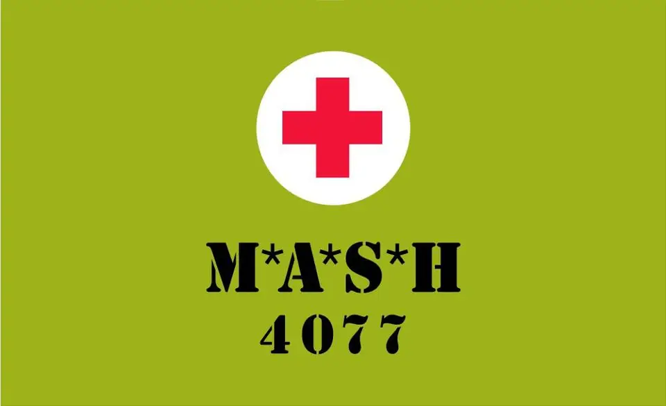 90*150 cm MASH 4077 Vlajka