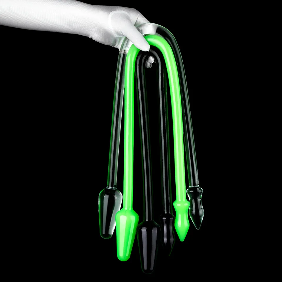 90 cm dlhý dvojhlavý buttplugový analógový zástrčkový plug Silikon masturbator zadok stimulátor otvárač Backyard erotyka gay dilator jouet sexuel