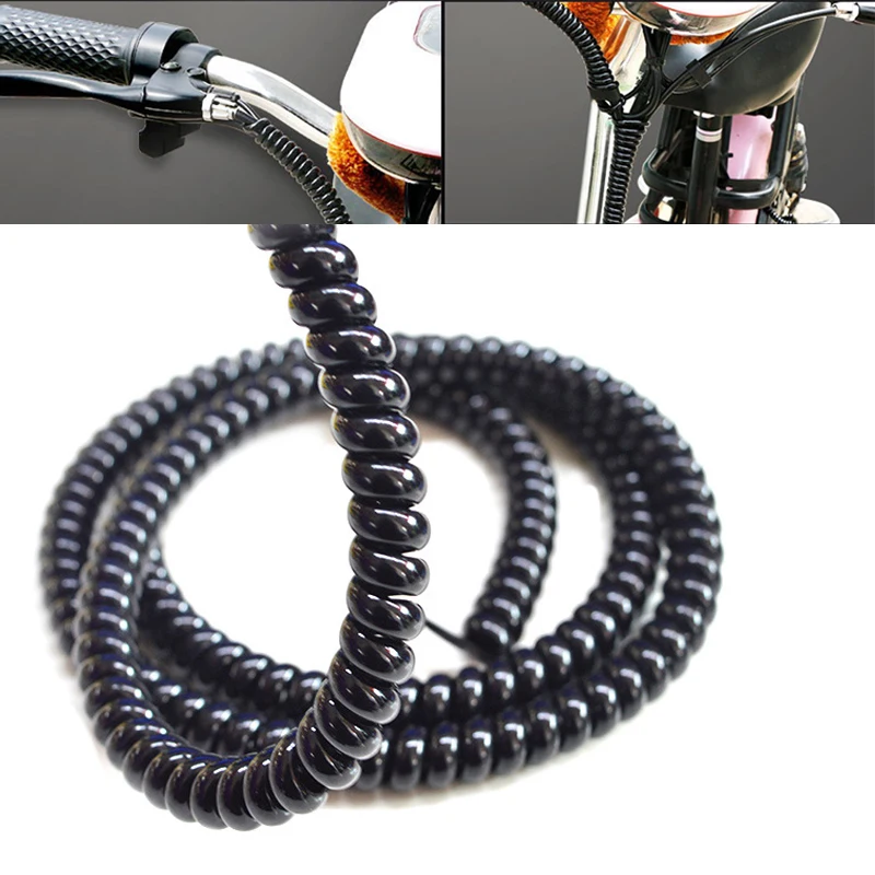 90 cm TPU elektrický kolobežník Wrap kábel, ochrana elektrických bicyklových káblov, Organizátor trubice vinutia bicyklového kábla
