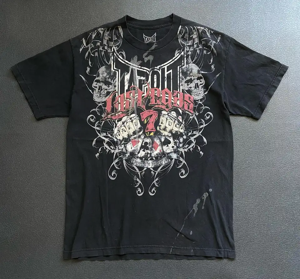 90. roky retro ulica hip hop okrúhle krk tlačené muži Dámske tričká American Gothic Casy Sports Loose pár s krátkymi rukávmi