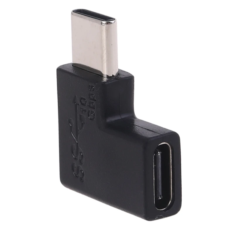 90 stupňov USB 3.1 Typ mužského až ženského prevodníka adaptéra Jian