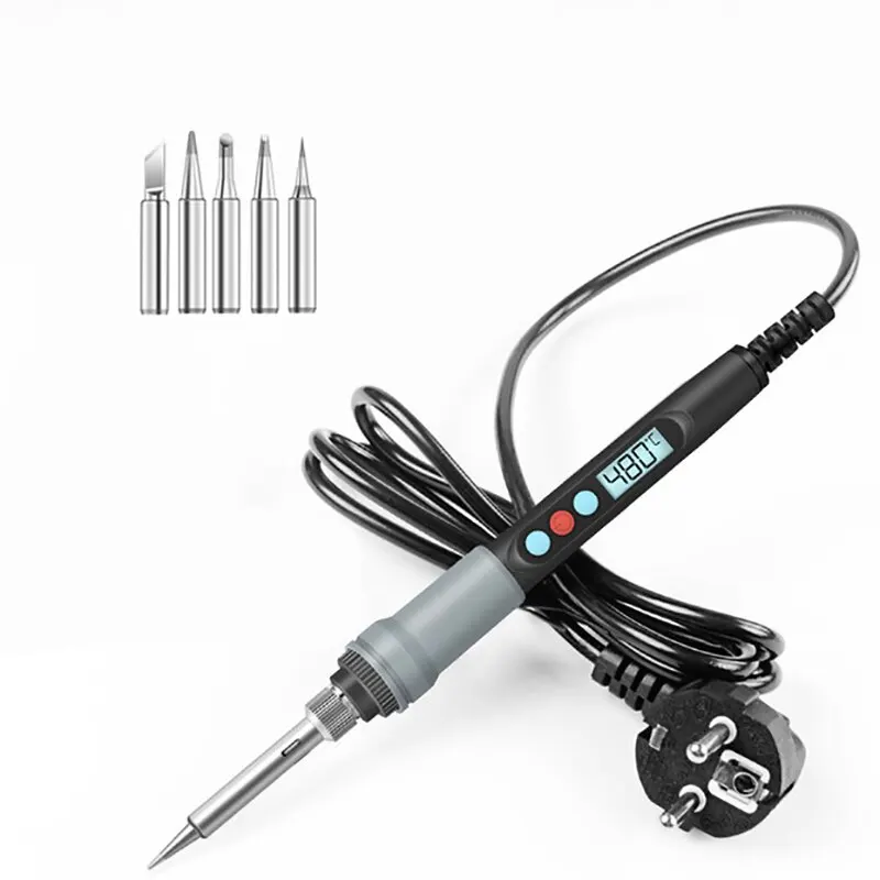 90 watt digitálny displej Spájku železo 6k/8k/12k/12pc Programovateľné nastavenie teploty Automatické spanie Interné zahrievanie
