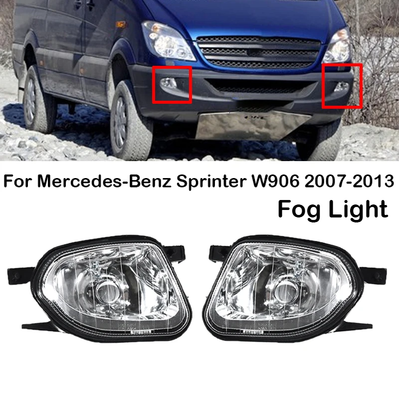 9068200856 9068200956 Pravá pravá auto predná hmlová hmlová hmlová lampa pre Mercedes-Benz Sprinter W906 2007 2008 2009 2009 2010 2011 2012 2013 2013