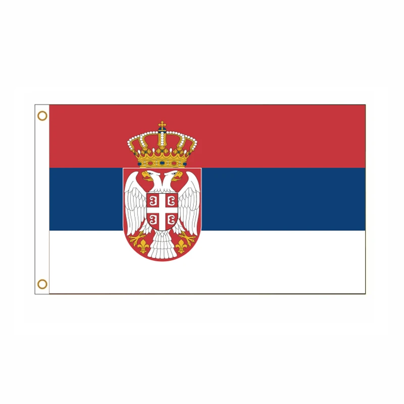 90x150cm Srbsko National Flag Srbsko vlajka Srbská republika Srbsko National Flag Republika Srbija vlajka