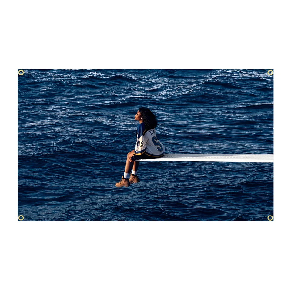 90x150cm SZA SOS MEME FLAG TAPESTRY WALLING MODERNÁ HUDBA BANNER VINTAGE DEAD TAPESTRIES Estetická izba dekor
