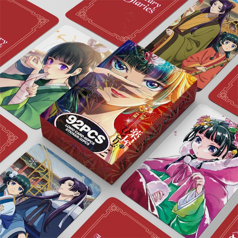 92ks The Apothecary Diaries Anime Lomo Cards s pohľadnicami karty pre fanúšikov pre fanúšikov dekorácie pre deti darček pre deti darček pre deti