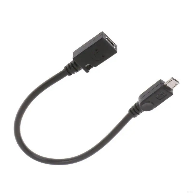 92MC USB 2,0 MINI-B 5-PIN Žena do Micro-USB Universal MINI USB Muž na Micro USB Synchronizácia káblových káblových káblov 22 cm