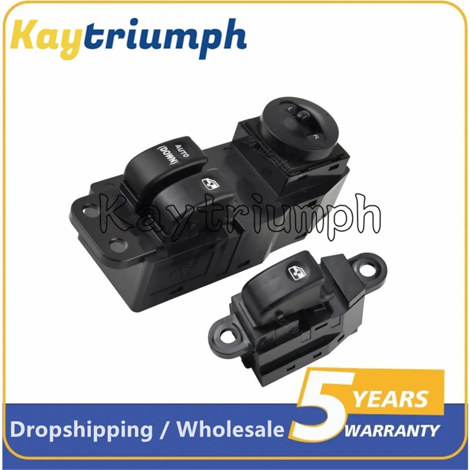 93570-4A100 Nové tlačidlo prepínača hlavného okna elektrického výkonu 93570-4A000 pre Hyundai H1 Starex 2001 2002 2003 2004-2006 935704A000
