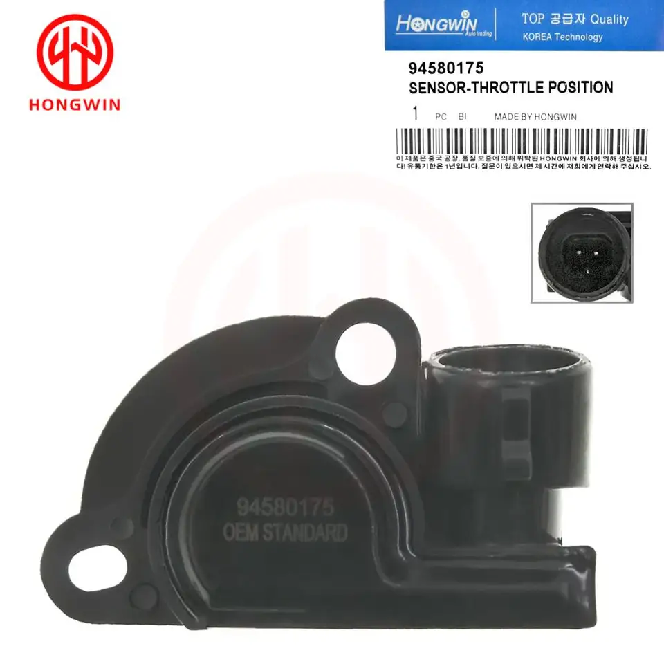 94580175 Senzor senzora / škrtiacej klapky pre Chevrolet Aveo 1,6L Daewoo Lanos 1,6L Nubira 2.0l Laganza 2.2L 1999-2005