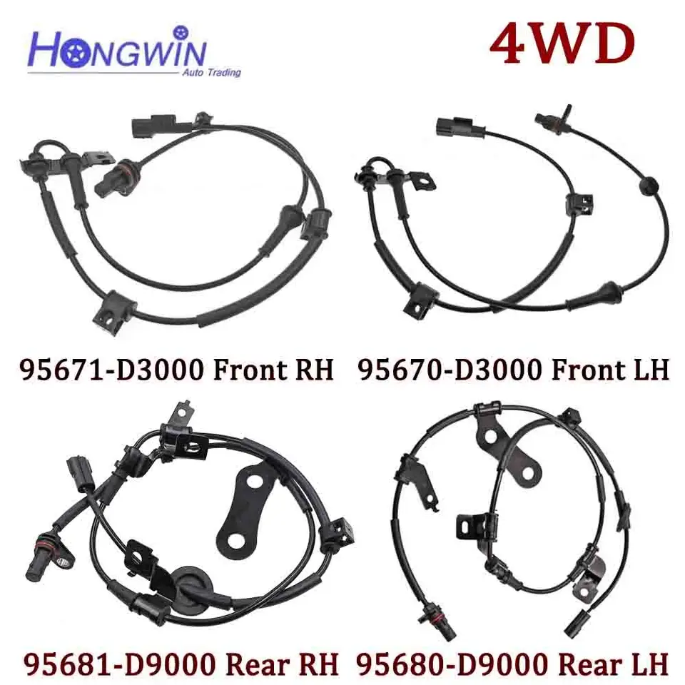 95681d9000 95680D9000 95671-D3000 95670-D3000 95670D3000 Predný zadný snímač kolies ABS sa hodí Kia Sportage 2016-2022 4WD