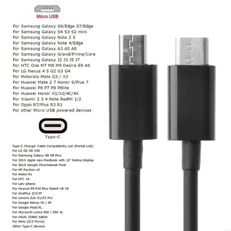 97BF USB 3.1 Typ-C až USB 2.0 Micro-B Micro-B Micro USB Nabíjacie údaje Adaptér Adaptér Čierna/biela