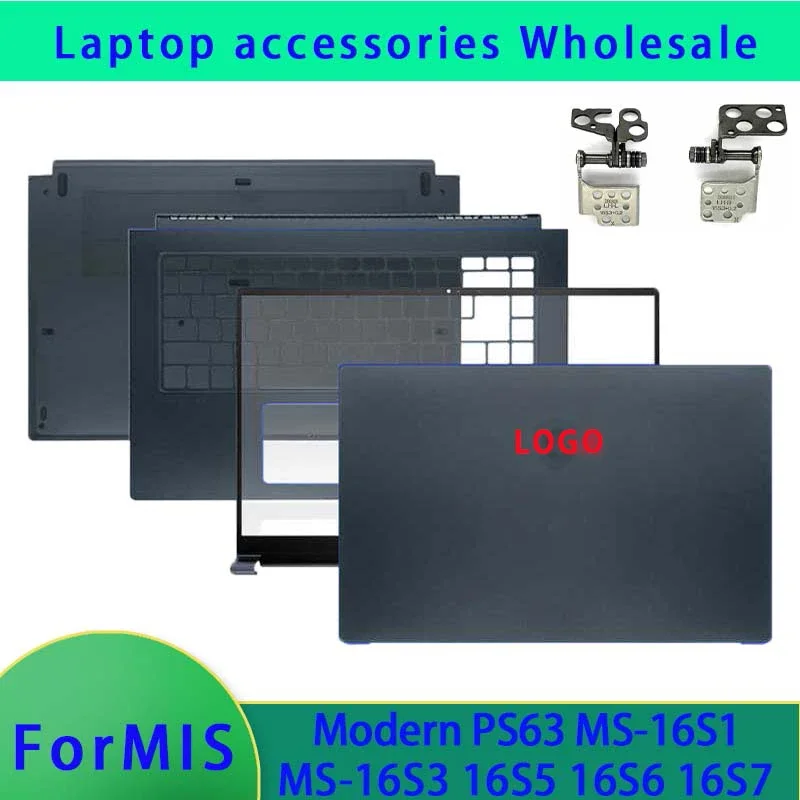 98% nový pre MSI PS63 MS-16S1 16S2 16S3 MONDERN 8RD 8SC 8RC LCD zadný kryt predného panela Palm REST DOM DOPLEJNÝ PHELLE PHELE ABCD Cover NO