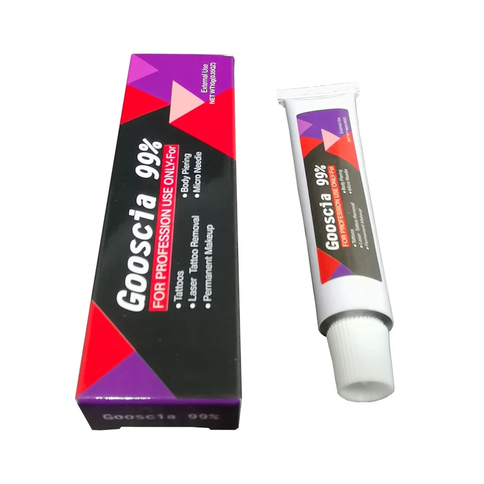 99% goosica tetovací krém pred trvalým make -upom mikrobladingom piercing obočie pery tetovanie na odstránenie krásy Krása Auxiliary Cream 10g