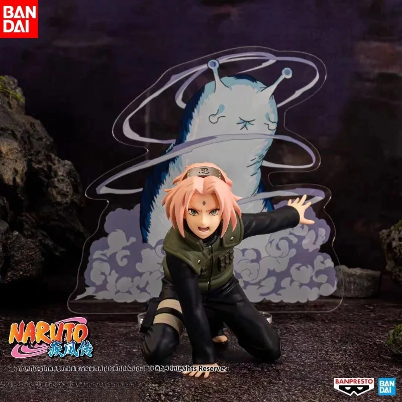 9cm Naruto figuríny Originálny panel podíde Haruno Sakura Anime postava Zhromažďovať akčné figúrky špeciálne modelové hračky Festival darčeky