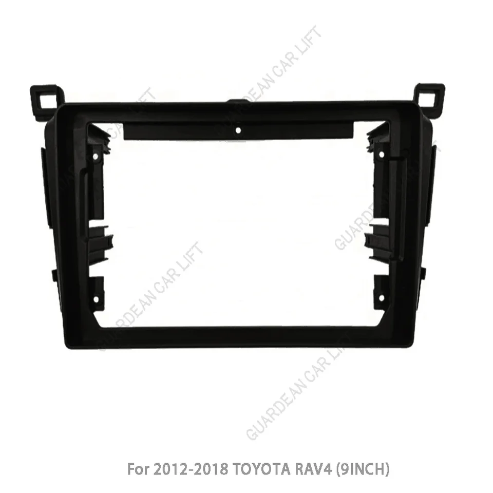 9inch / 10.1inch Car Aut Radio Fascias Android Stereo Player 2 DIN HLAVNÝ PANEL PANEL DASH RÁM INŠTALÁCIA PRE TOYOTA RAV4 2012-2018