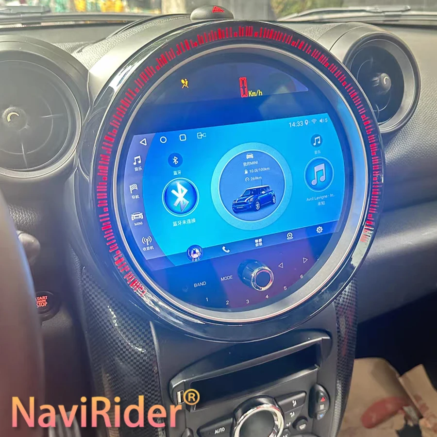 9inch Auto Radio pre BMW Mini Cooper Countryman R56 R60 F54 F55 F56 Multimediálne GPS stereofónne video CarPlay 8 GB 256G Android