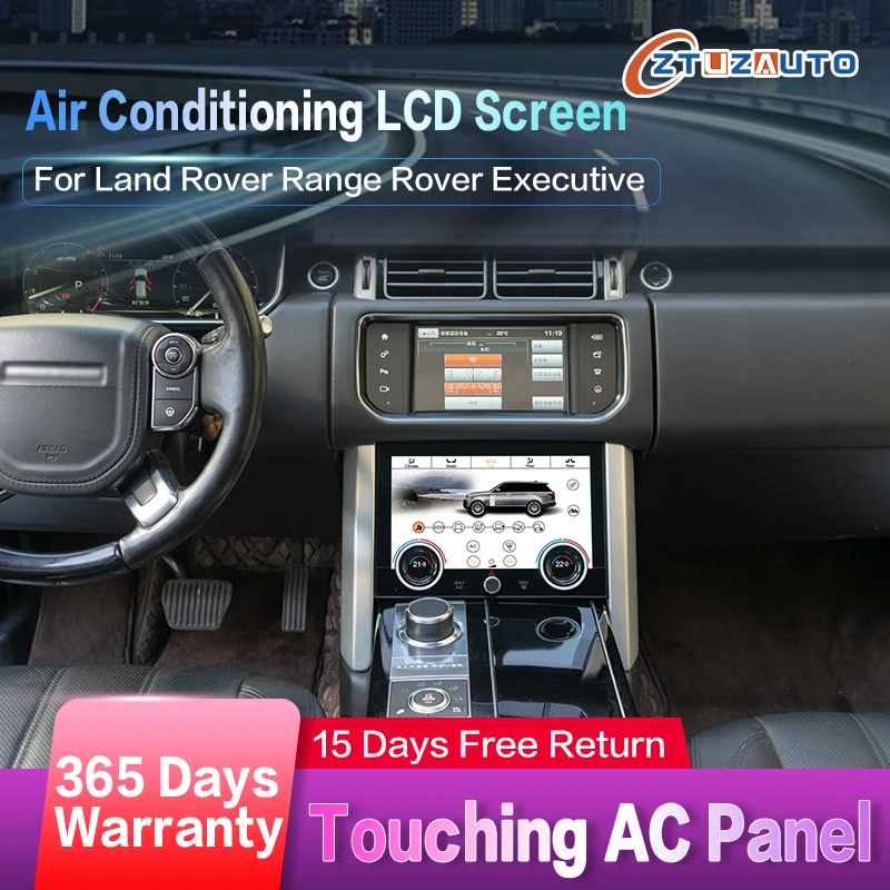 9inch najnovší HD Touch LCD Screen for Land Rover Range Vogue 2013-2017 AC AC Klimatizácia panela Climate Control Screen Screen