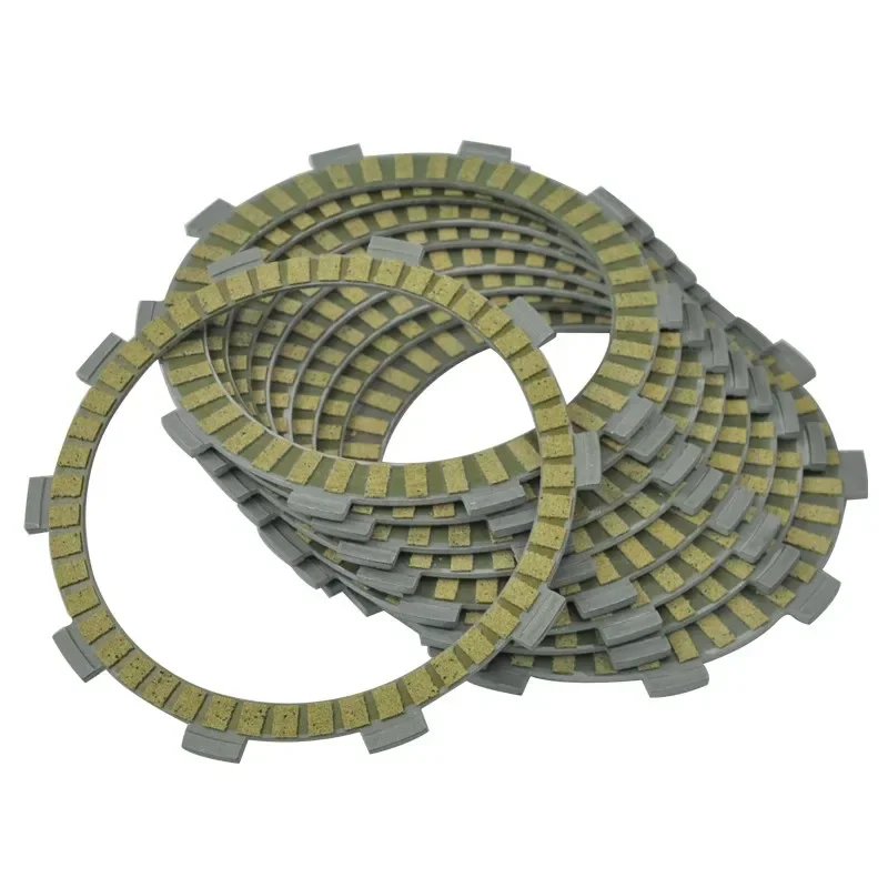 9PC Motocyklové treniace disky Disk Disk pre Honda CBR900RE CBR929 RE 2001 CBR900RR FIReblade 929 954 2000-2003 CBR954RR 02-03