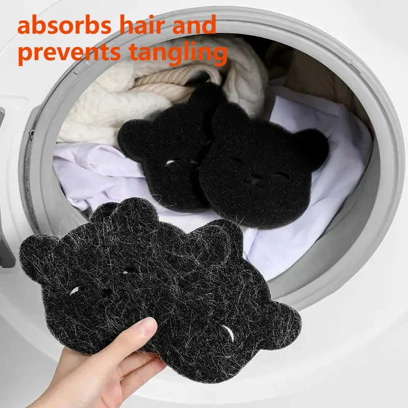 9pcs domáce zvieratá remover medveď medveď bielizeň pre práčky guľôčkovej práčka Lint Catcher Opätovné použiteľné oblečenie pohovka pre psie psie čistiace vlasy špongia