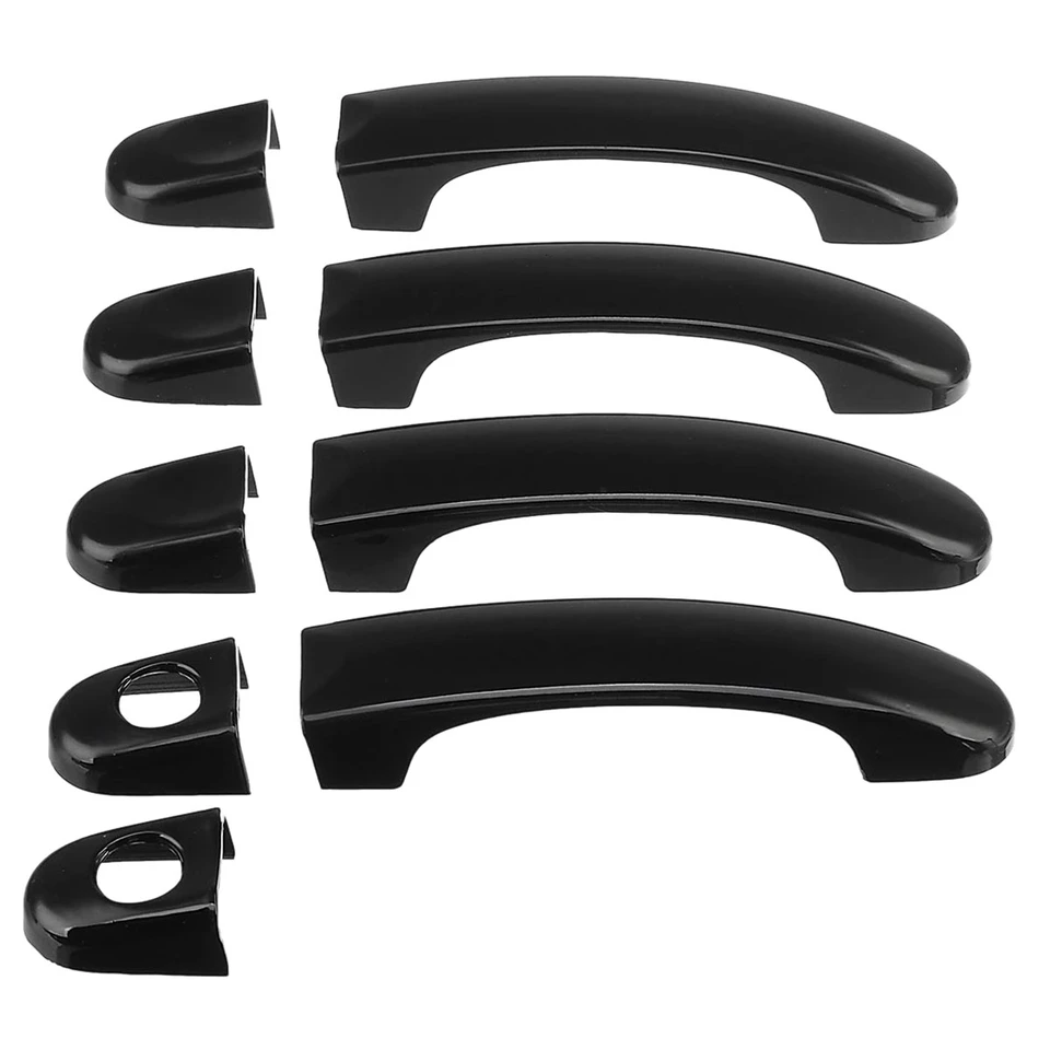 9pcs Set ABS Chrome Dvere Covers Tin