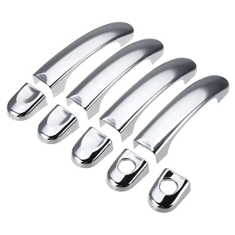 9pcs Set ABS Chrome Dvere Covers Tink pre transportér T5 T6 Caddy Van 2003-2015