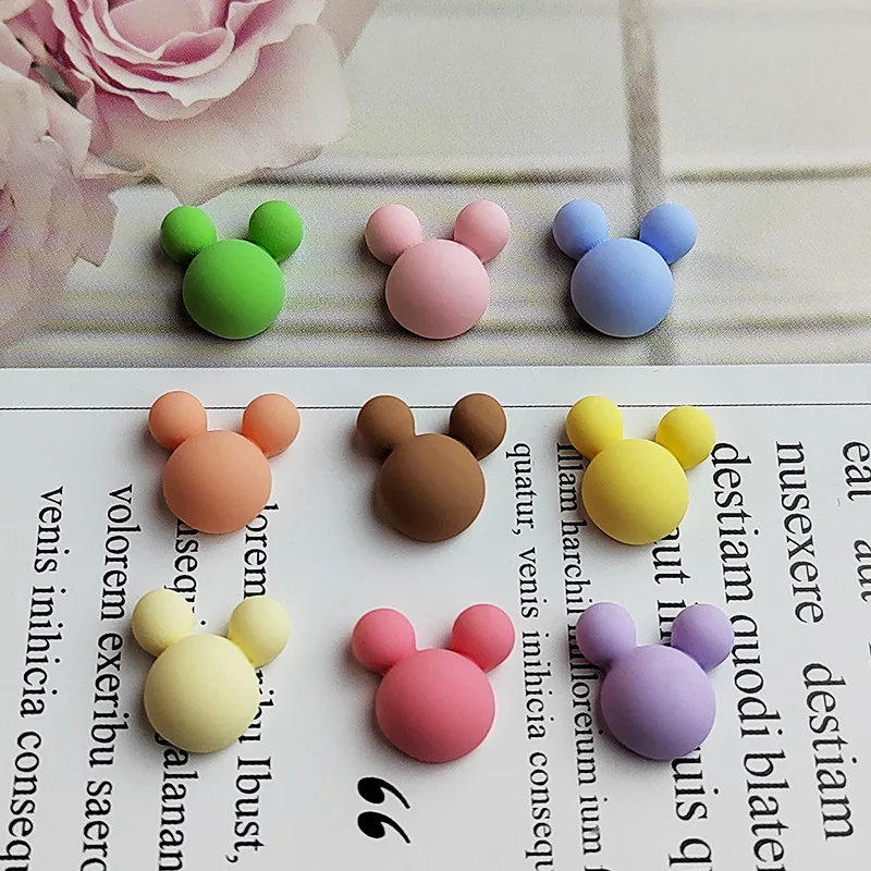 9pcs/set roztomilý karikatúra matná malá myši Obrázok chladničky Magnet slepky na nástenku