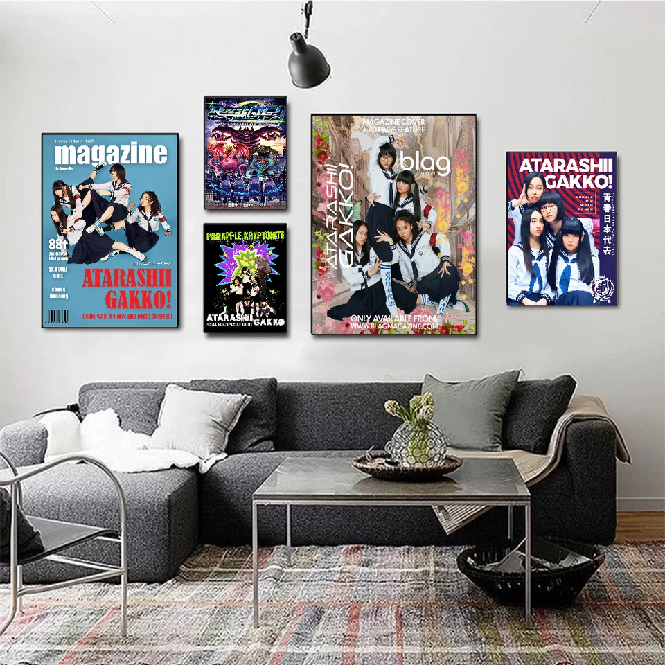 A-atarashii g-gakko mládežnícke klasické filmové plagáty HD Kvalitné plagáty nástenné maľba Štúdia Štúdia Nordic Home Decor