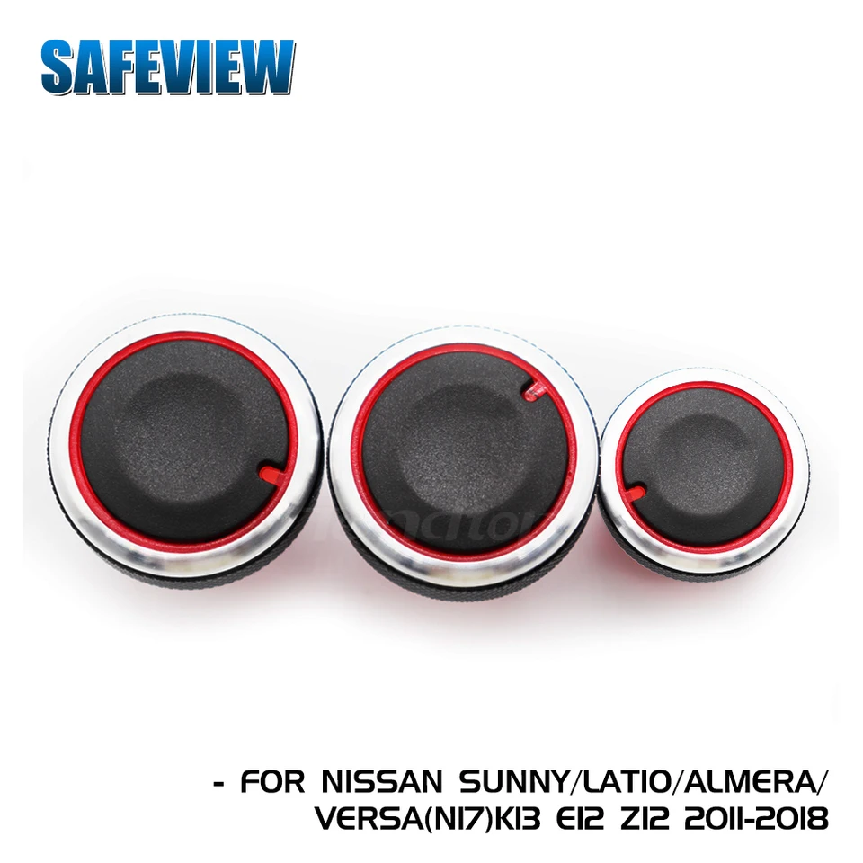 A/C klimatizácia Kryt Cover Cover Coverge Spínač automobilu Interiér pre Nissan Sunny/Latio/ALMERA/Versa (N17) 2011-2017