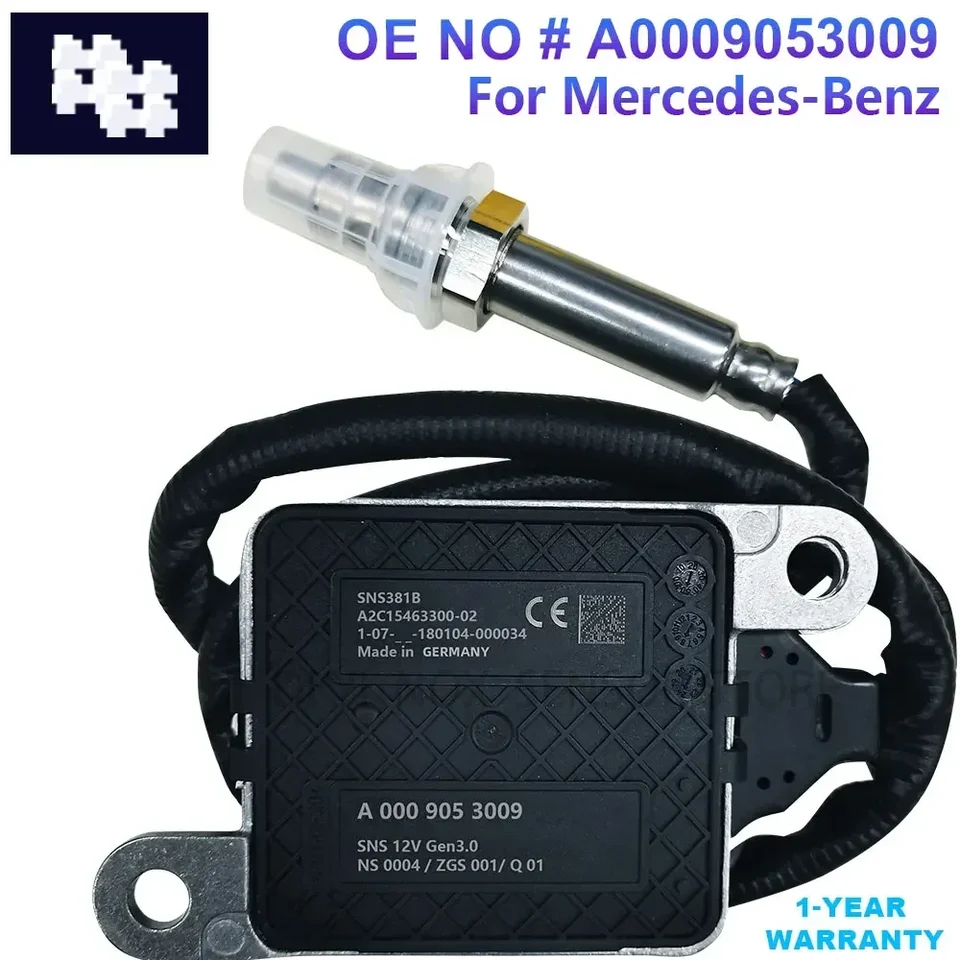 A0009053009 A0009058011 Originálny nový senzor oxidu dusíka NOx pre Mercedes-Benz W213 W222 W238 W257 W447 VITO Sprinter