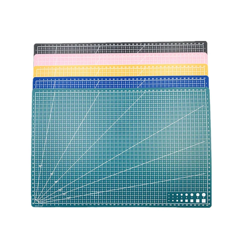 A3/A4/A5 Cutting Board Cutting Mat Rat Mat Jedna bočná remeselná doska na strihanie látok pre šitie textílií a tvorba DIY Art Tool