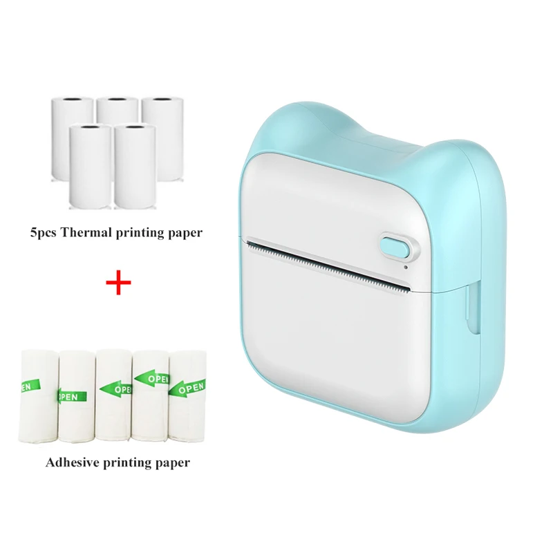 A31 MINI TLAČOVÁ NÁKLADA PREPRAVNÉ TERMAL TLAČNÉ TLAČIDLY ANKLESS BLUETOOTH PROMPORA Portatil Paper 57 mm pre Android pre iOS