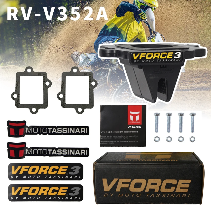 A352 Reed Valve V352A Vforce 3 pre Jog50 AEROX50 ARK50 49150CC AREA51 FOX50 DRAGSTER50 GTR50 FLORTET50 EVERIS50 T-REX Motorcycl