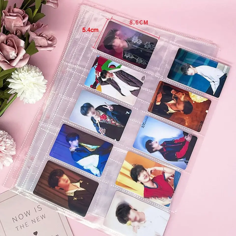 A4 KPOP Photocard Binder Lisets