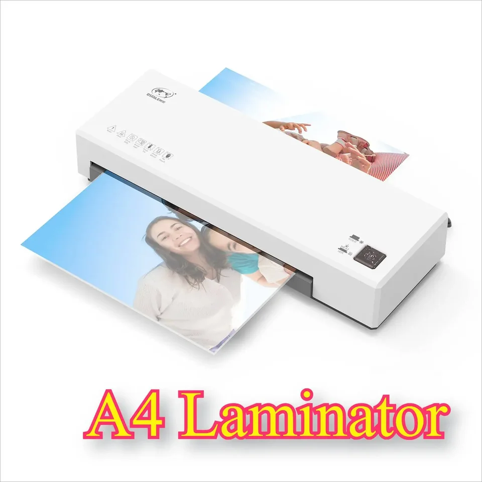 A4 laminátorový stroj plastifikátor Horúca a studená laminácia 2 valčekový systém 9 palcov šírka laminátora pre laminácie A5 A6 A6