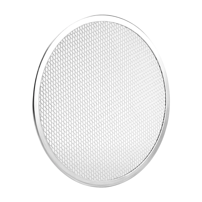 A53Q Profesionálna okrúhla pizza pečenie podnos na grilovanie mriežky nonstick mesh sieť