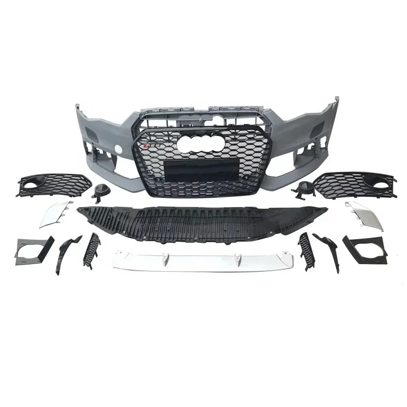A6 alebo SLINE6 C7 a C7,5 pre Audi Front Bumper Facelift RS6 Audi BodyKit Car Bumper 2012 2013 2014 2015 2016 2017 2017 2018