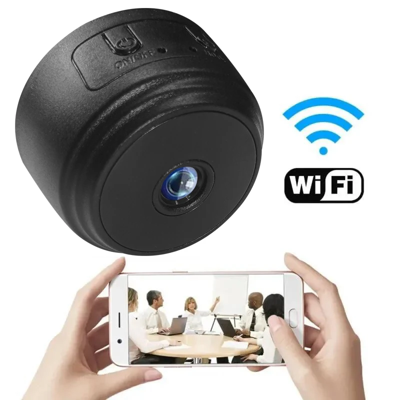 A9 WiFi Mini Camera bezdrôtového video rekordéra bezpečnostná ochrana kamera Smart Home Monitorovanie fotoaparátu pre dojčatá a domáce zvieratá