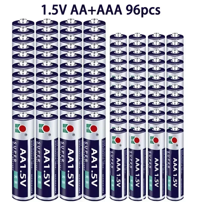 AA + AAA Nabíjateľné AA 1,5 V 9800 mAh/1,5 V AAA 8800 mAh alkalické batérie Hračky Hračky MP3 Play