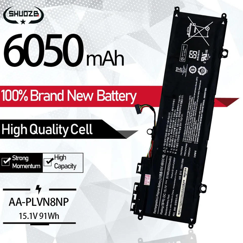 AA-plvn8np laptop batéria pre knihu Samsung ATIV Book 8 880Z5E NP880Z5E NP780Z5E-S02CA NP780Z5E-TO2UK NP870Z5E-X01HU NP870Z5E-X01RU