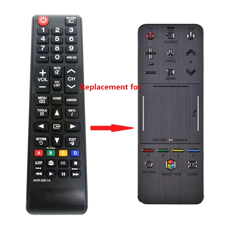 AA59-00817A diaľkové ovládanie pre Samsung 3D SMART TV UA55F8000J UA46F6400AJ dotykový riadenie Remoto AA59-00782A AA59-00767A