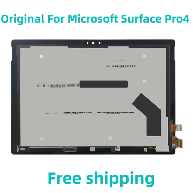 AAA+originál pre Microsoft Surface Pro4 Pro 4 1724 LCD displej DISPLOW DIGITIZERIZATION DIGITÁRE pre výmenu Surface Pro 4 LCD