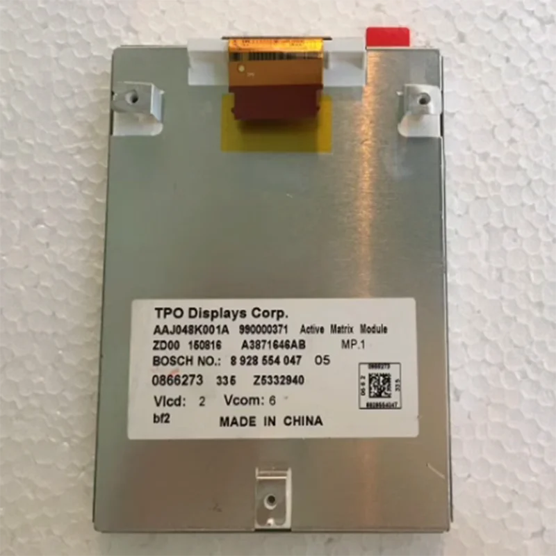 AAJ048K001A 4,8 -palcový displej pre Mercedes Benz W166 W164 GL350 GL450 ML350 KLOSTER CLUSTER DASHOARD DASHOOC LCD OPRAVA
