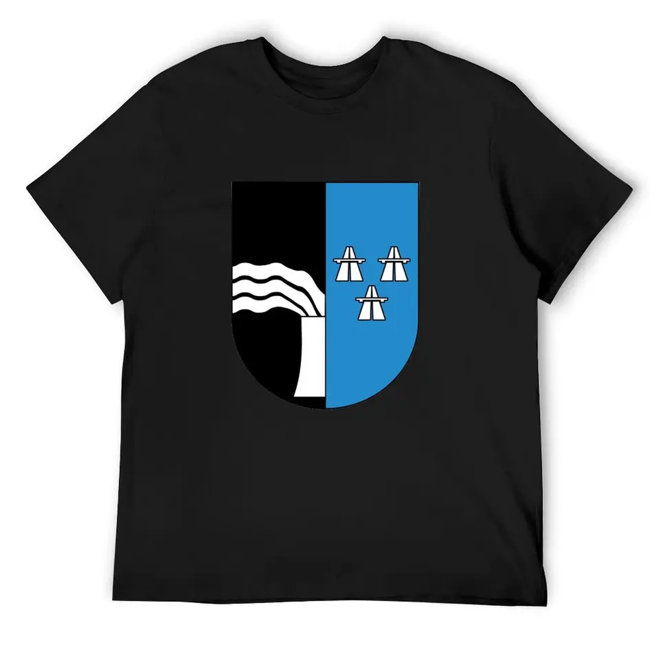 Aargauer Funny Gift Canton Aarau Tričko Tričko grafické tričko Vintage košele Grafické tričko Čierne vlastné tričko Pánske tričko