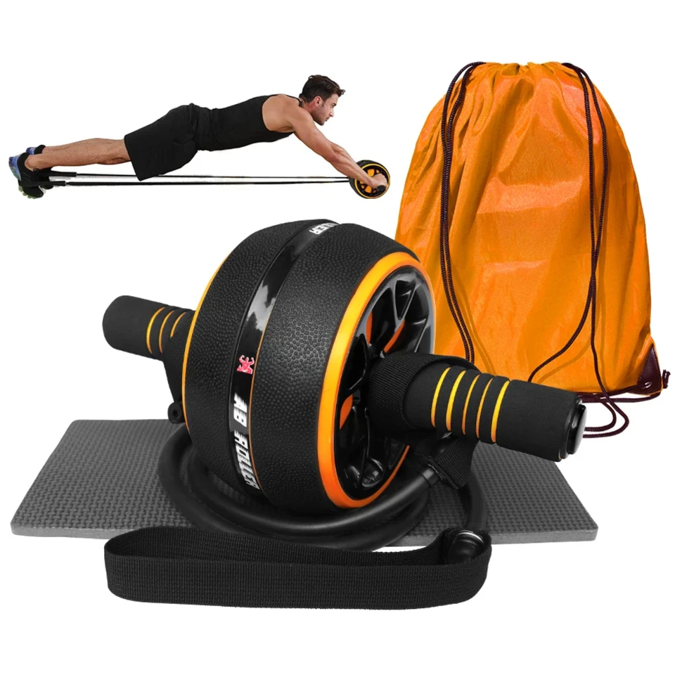 AB Roller Workout Fitness Cvičenie brušné koleso valček Elastickú pevnosť A Rameny A Ramen
