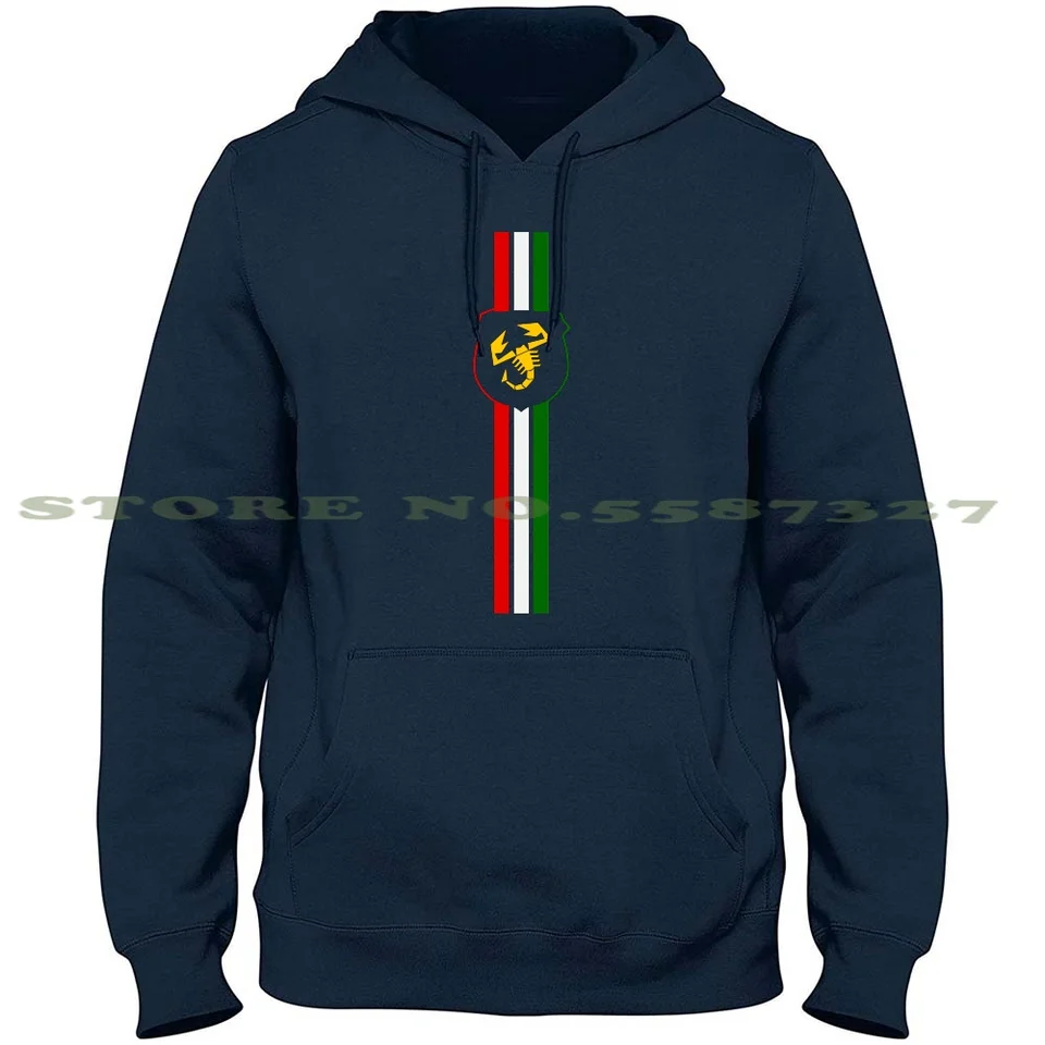Abarth 100% Pure Cotton Hoodie Tshirt Abarth 500 124 600