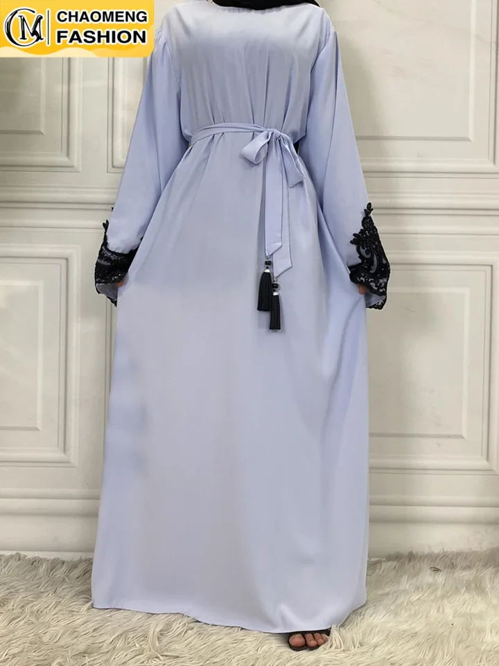 Abaya dubaj luxusné kaftans pre ženy dlhé šaty Ramadan Moslim móda skromný plášť Caftan marokain femme Turecko Islam oblečenie