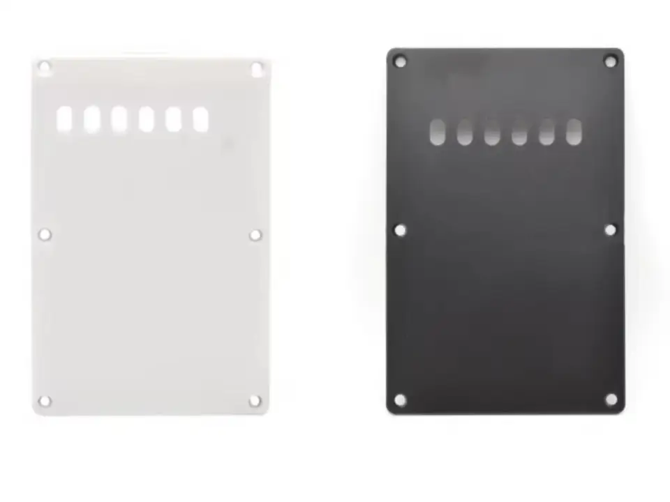 ABS 6 jamiek gitara tremolo dutina Cover Cover zadná doska Štandardná výmena gitary za príslušenstvo elektrickej gitary dielov