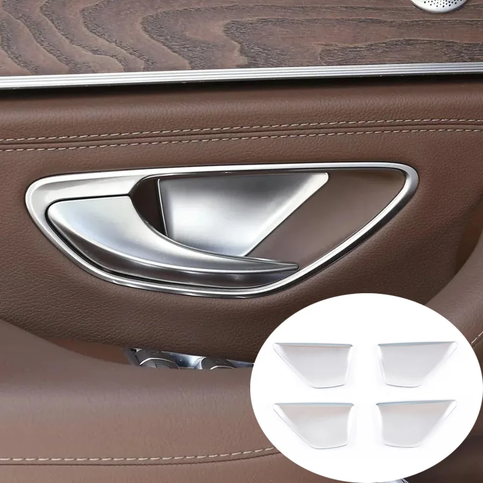 ABS CAR DORUCH DOOR DORUČNÉ DECORÁCIA PANEL PANEL FIL FOR FOR pre Mercedes Benz C Trieda W205 2015-2020 E GLC W213 X243 Automatické príslušenstvo